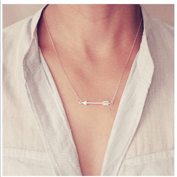 🎁Boho Sideways Arrow Necklace - Picture 4 of 6